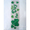 St. Patrick's decorative gel sticker